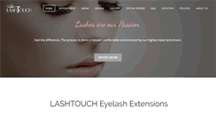 Desktop Screenshot of lashtouch.com